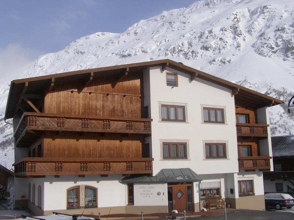 Hotel Garni Sport Sonneck Galtür Exterior foto