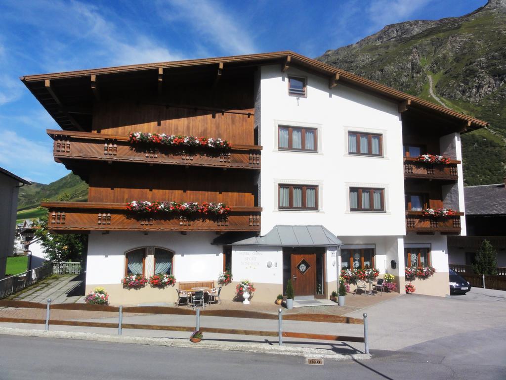 Hotel Garni Sport Sonneck Galtür Exterior foto